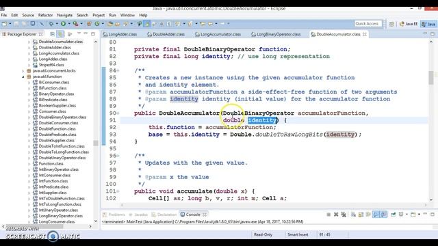 New classes in java.util.concurrent.atomic in java 8 смотреть онлайн