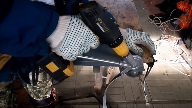 Обзор насадки для шуруповёрта - дисковые ножницы. смотреть онлайн