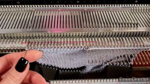 Варежки рукавички поперечным вязанием на любой вязальной машине