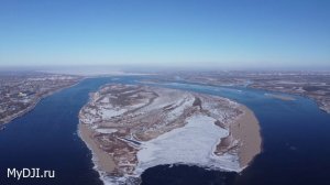 Волга с высоты полета птицы - Volga from bird's eye view