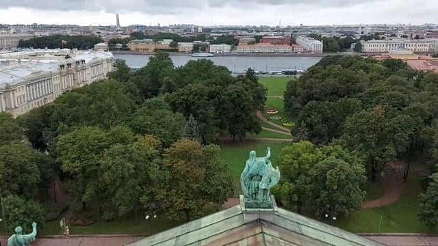 Величие Санкт-Петербурга с высоты Исаакиевского собора смотреть онлайн