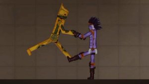 Джотаро vs Дио Мелон плейграунд