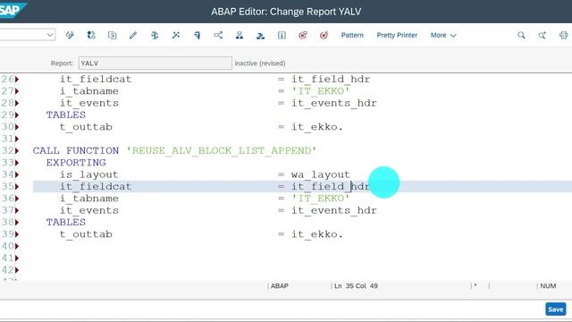 Video 11: ABAP For ALL - ALV Blocks смотреть онлайн