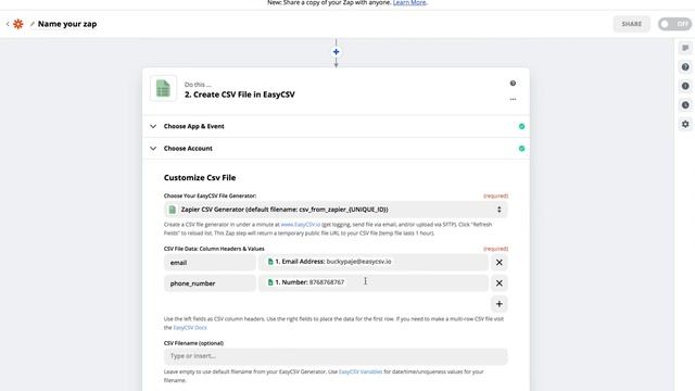 How to create a CSV File in Zapier смотреть онлайн
