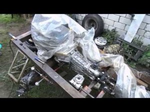 Самодельный трактор.Процесс сборки.Доделал рулевую #20.