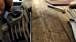 Восстановление сгоревшего скутера #3 / первый запуск / ремонт головки