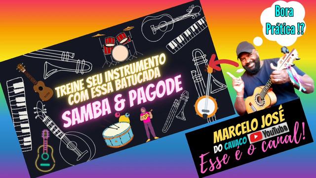06 - Base pra treinar samba e pagode | Batucada base samba 82 bpm смотреть онлайн