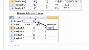 Excel - Cell Reference Type-  Excel Formula PDF Solution series - Part -2 | Excel Tutorial PDF