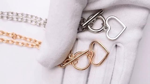 Цепочка на шею с подвеской сердце