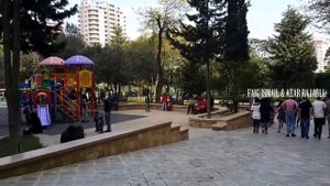 Баку Парк офицеров Улица Самеда Вургуна