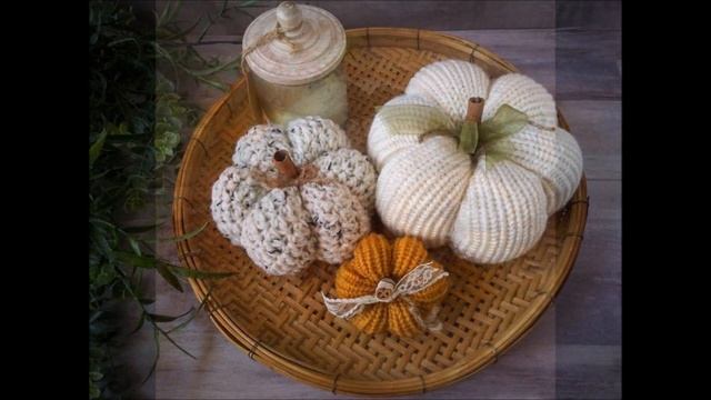 Удивительные вязаные тыквы - идеи для вдохновения. Amazing crochet pumpkins ideas and inspiration