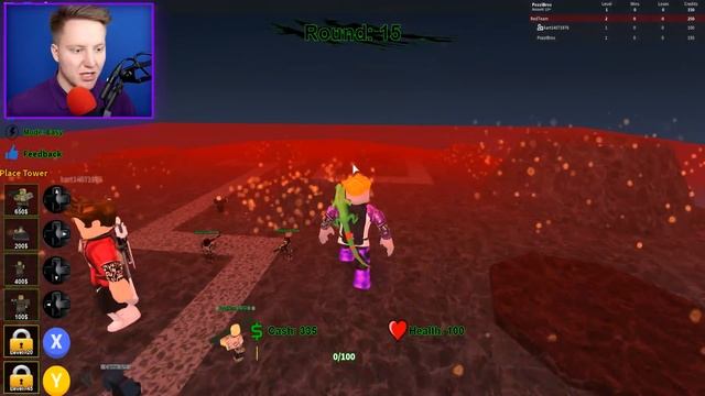 МАЛЕНЬКАЯ АРМИЯ ЗОМБИ ПРОТИВ ЛЮДЕЙ! | Roblox смотреть онлайн