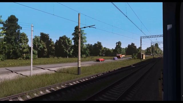 Trainz Railroad Simulator 2019 о.п. Новоселовка - О.п. Зеленый Клин смотреть онлайн