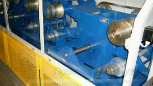 Станок Шервуд 692С для переработки бревен на обрезной пиломатериал. Заводские испытания