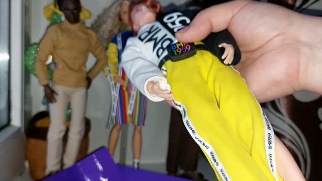 Barbie bmr1959 Ken Рыжий. Распаковка и обзор рыжего бмр кена смотреть онлайн