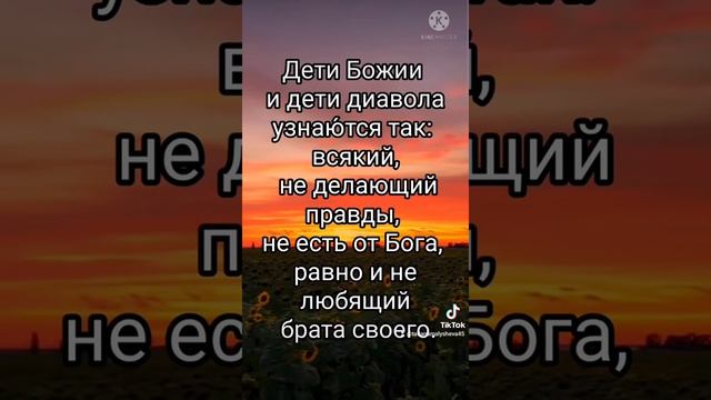 #библия #словобожье #иисусхристос #христос #господьгрядет 1 послание Иоанна 3:1-24