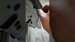 снятие наружней ручки задней двери Ситроен С4