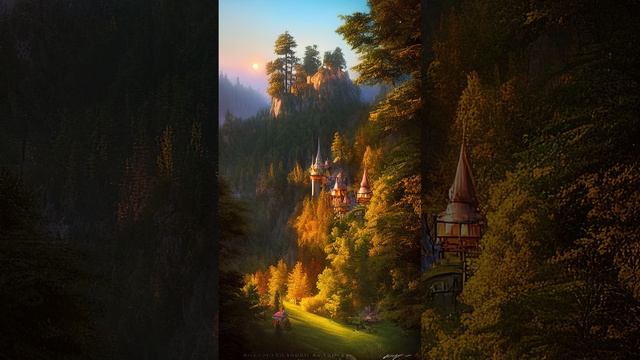 Fabulous Houses from AI. Сказочные дома от ИИ (Искусственного Интеллекта) смотреть онлайн