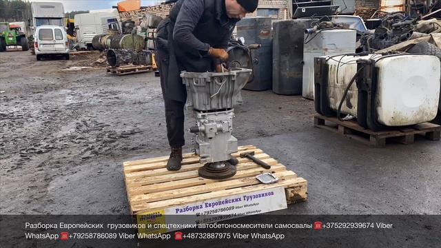 Проверка перед продажей новой коробки передач 2855.6 для IVECO EUROCARGO Разборка Грузовиков