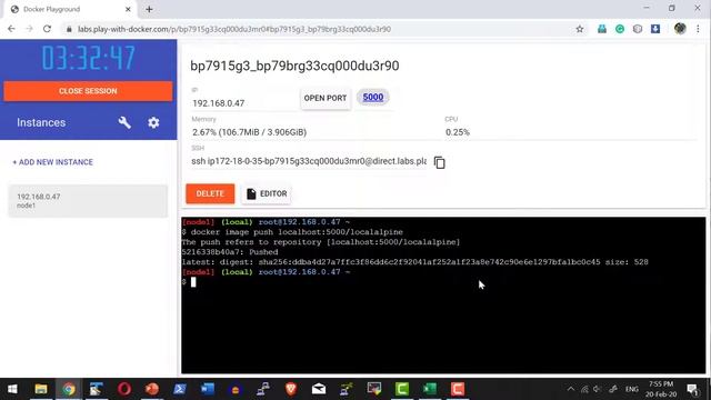 Docker Image Registry Play With Docker - Video 48 смотреть онлайн