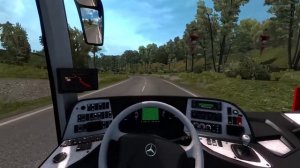 ETS 2 MERCEDES BENZ TOURİZMO OTOBÜS MODU 1.39 BERLİN-MAGDEBURG-LEİPZİG SEFERİ