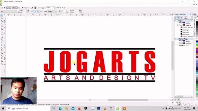 T-shirt Design for Screen Print Using CorelDraw Step by Step (Tagalog) смотреть онлайн