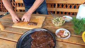 ВЫ ПОЛЮБИТЕ ПЕЧЕНЬ КОГДА ПРИГОТОВИТЕ ТАКИЕ РУЛЕТЫ. РУЛЕТЫ ИЗ ПЕЧЕНИ