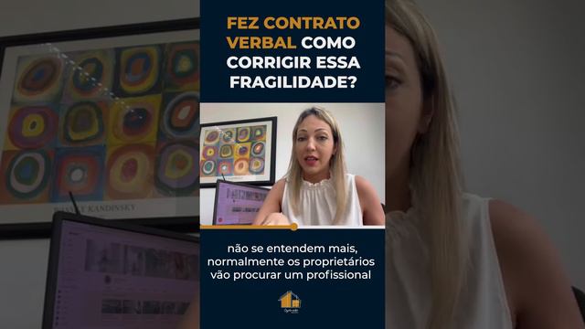 Fez contrato verbal? Veja Como Corrigir essa fragilidade