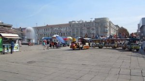 Саратов. Крытый рынок. Детский поезд.