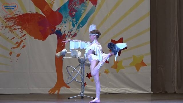 РАЙСКАЯ ПТИЦА. Якимчук Лика. Образцовый мини-цирк "Фантазия",Краснодар. смотреть онлайн