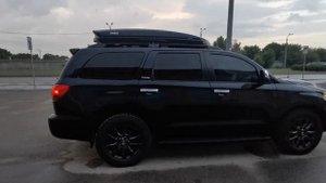 Бокс на крышу Thule dynamic 900                          #thule #sequoia