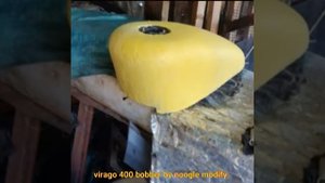 Yamaha virago 400 bobber style by noogle modify