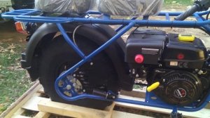 купил мотовездеход Скаут 2. распаковка ч.3