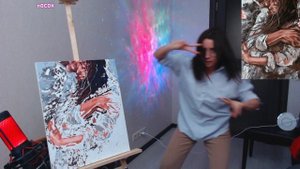 k0sh34ka станцевала на стриме танец из "Криминального чтива". Жаль без Траволты