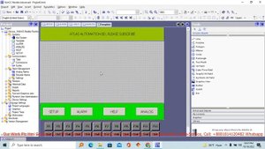 WinCC Flexible Siemens Hmi Design #Template Make #Screen Navigation Make #Hmi Device Setting