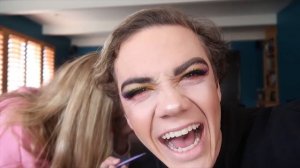 GIRLFRIEND tried following a JAMES CHARLES makeup TUTORIAL...