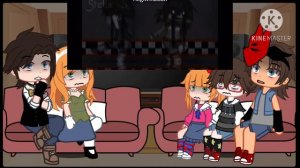 Past Afton Family react to the future ||1/6||C.C||