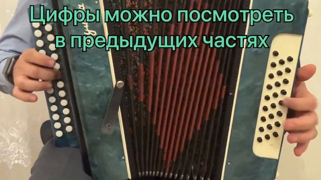 Разбор наигрыша Сормач по цифрам 5 часть Аккорды смотреть онлайн