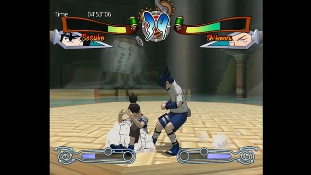 Naruto: Clash of Ninja 2 (Time Attack mod) - Sasuke Uchiha смотреть онлайн