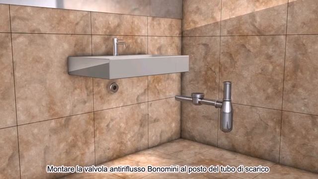 Bonomini - Обратный клапан для сифона смотреть онлайн