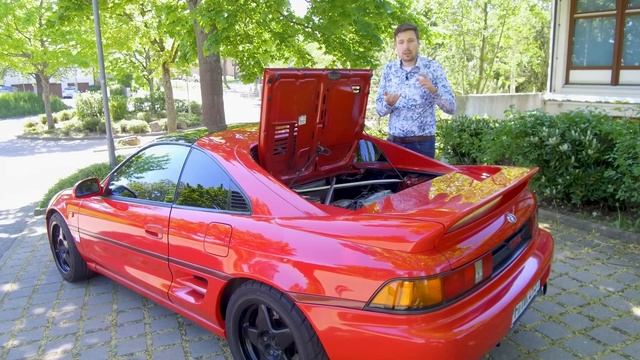 Toyota MR2 SW20 (1992) - Günstiger Kompaktsportler mit MITTELMOTOR! смотреть онлайн