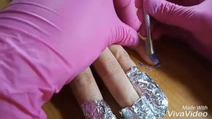 Можно ли снять гель лак оцетоном? Проверка лайфхака.
