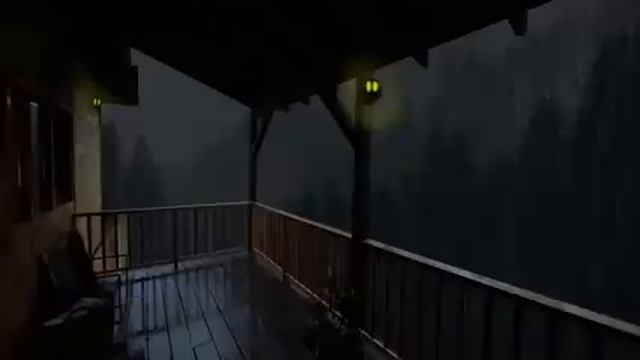 Lluvia Relajante Para Dormir - Sonido de Lluvia y Truenos en Techo - Rain Sounds For Sleeping 220