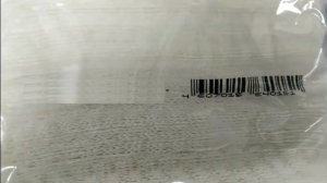 Промышленный маркиратор EBS. Маркировка на прозрачной упаковке