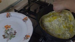 Необычный быстрый ЗАВТРАК ЗА 5 МИНУТ из круглого лаваша(тортильи)