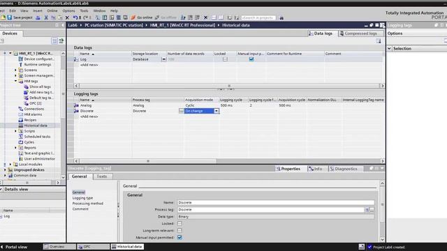 Урок 6. WinCC Professional TIA Portal Настройка и отображение исторических данных смотреть онлайн