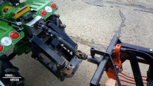 КАРТОФЕЛЕКОПАЛКА НА  МИНИТРАКТОР ИЗ МОТОБЛОКА /ПРИОБРЕЛ НОВОЕ НАВЕСНОЕ ОБОРУДОВАНИЕ
