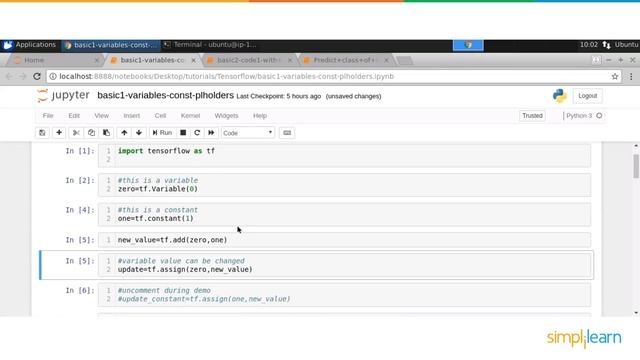 TensorFlow Full Course | TensorFlow Tutorial For Beginners| Learn TensorFlow In 5 Hours |Simplilear