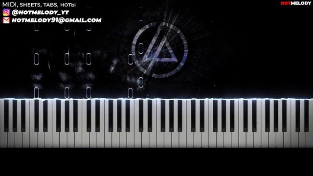 Linkin Park - Fighting Myself - piano instrumental cover смотреть онлайн