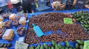 Рынок в Турции зимой. Рынок Анталия 2021. Жизнь в Турции. Турция отдых / турция 2021. Базар в Турци